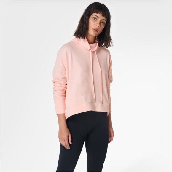 Sweaty Betty Harmonise Luxe Sweatshirt Size 8 - Picture 1 of 9